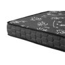 Colchão Solteiro Berlim 188x88x12cm Padrão 100% Espuma D23 Bordado - Preto - 3