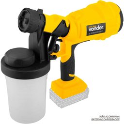 Pistola Pintura Intercambiável 18V s/ Bat s/ Carreg Vonder - 10