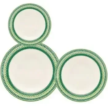 Ver imagem 2 de Conjunto de Jantar/lanche Campestre Oxford 12 Pecas