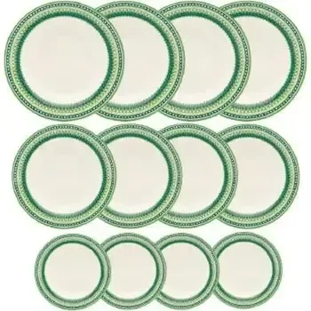 Conjunto de Jantar/lanche Campestre Oxford 12 Pecas