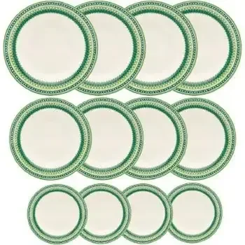 Conjunto de Jantar/lanche Campestre Oxford 12 Pecas