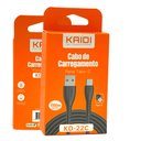 Ver imagem 1 de Cabo de Carregamento USB Tipo C 1m Kd-22C 2.4A Kaidi