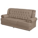 Ver imagem 2 de Sofá 2,00m 3 Lugares Suede Filadélfia Marrom Castor