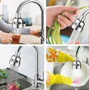 Ver imagem 2 de Bico Adaptador de Torneira Inox com 3 Jatos Reguláveis