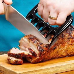 Garfo Desfiador Churrasco com Garra de Urso P/ Carne e Frango - 2