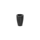 Ver imagem 3 de Vaso Cone Liso 45 Preto Marmore