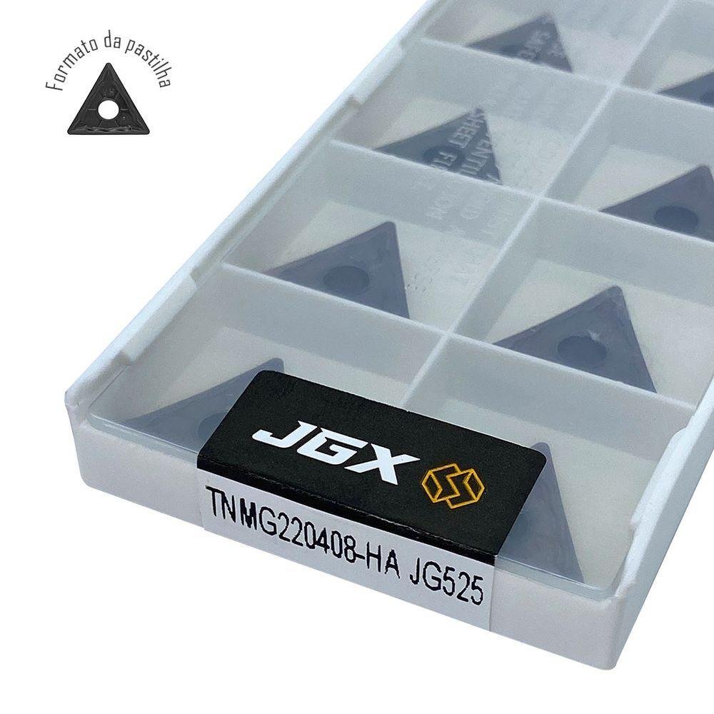 Inserto Pastilha Tnmg 220408 - Ha Jg525 - 10 Pcs - Jgx