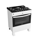 Ver imagem 1 de Fogão a Gás Verita Gourmet 5 Bocas Mesa de Vidro Temperado com Forno 83 Litros Clarice