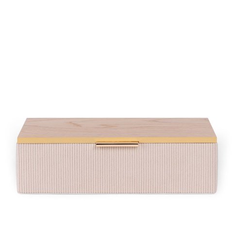 Caixa Decorativa em Mdf e Veludo 23cm 23064 Mart