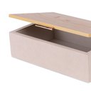 Ver imagem 3 de Caixa Decorativa em Mdf e Veludo 23cm 23064 Mart