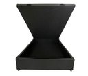 Ver imagem 1 de Cama Box Baú Viúvao Sintético Preto Com 128cm de Largura