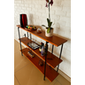 Aparador Buffet Madeira Cantinho do Café Estilo Industrial Ferro e Madeira Maciça 95 X 145cm - 4