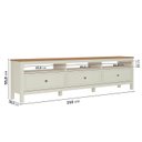 Ver imagem 4 de Rack com Painel Ripado TV até 75 Polegadas Madeira Maciça Aloe Ananda CabeCasa MadeiraOriginals