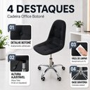 Ver imagem 6 de Cadeira para Escritório Estofada com Base Giratória Botonê