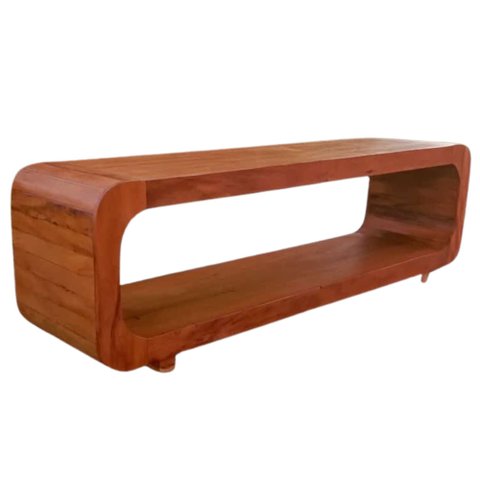 Rack Oval em Peroba Rosa de Demolição