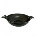 Ver imagem 1 de Panela Frigideira Wok Antiaderente Grande 30cm Preta Over