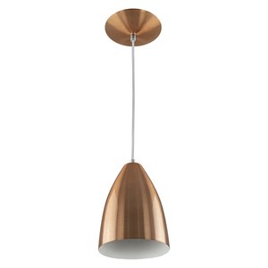 Lustre Pendente Vegas Premium Gourmet em Aluminio New Cobre