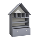 Ver imagem 4 de Casinha Infantil Organizadora de Brinquedos 100% Mdf Plancasa:azul Sereno