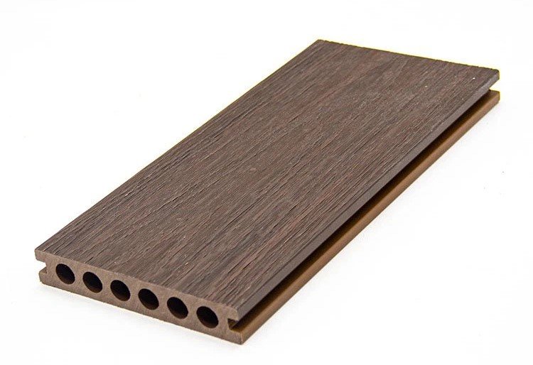 Regua para Deck de Composto Plastico e Madeira Wpc B/ Arred.140252900mm Cor Walnut