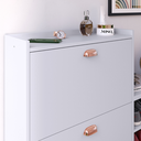 Ver imagem 6 de Sapateira Organizadora com Banco 2 Portas Milano - Branco