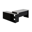 Ver imagem 5 de Escrivaninha com Balcão Lateral 170cm 1 Porta 2 Gavetas Flex Multimóveis CR25308
