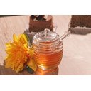 Ver imagem 2 de Meleira de Cristal Colmeia com Colher 210 Ml - Lyor