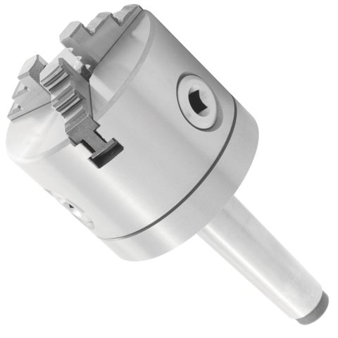 Placa para Torno com Haste Cm5 - 3 Castanhas Universal 100mm