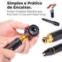 Ver imagem 5 de Bico Alta Pressão Jato Mangueira Água Kit 4 Pçs Lava Carro