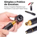 Ver imagem 5 de Bico Alta Pressão Jato Mangueira Água Kit 4 Pçs Lava Carro