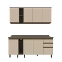 Ver imagem 2 de Cozinha Compacta 100% MDF 6 Peças com Tampo Connect Henn