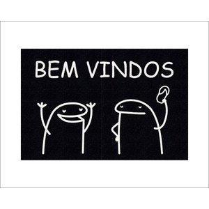 Tapete Capacho Flork Bem-vindo