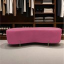 Ver imagem 6 de Puff Decorativo Alana Suede Rosa