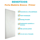 Ver imagem 3 de Porta Branco Prime - Lisa 0,70 X 2,10