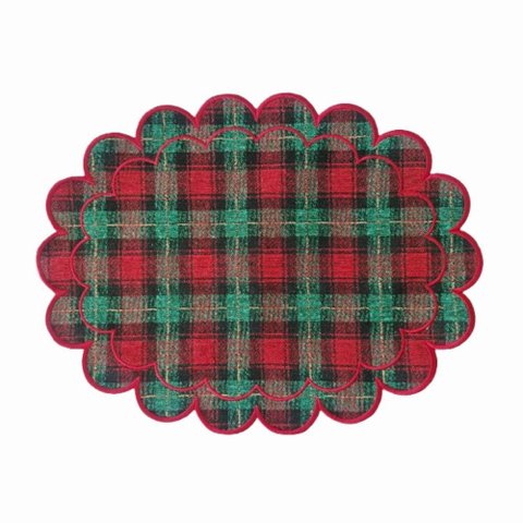 Lugar Americano Nuvem Natal Xadrez