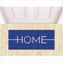 Ver imagem 1 de TAPETE CAPACHO HOME AZUL 70X30CM