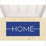 TAPETE CAPACHO HOME AZUL 70X30CM - 1