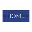 Ver imagem 2 de TAPETE CAPACHO HOME AZUL 70X30CM