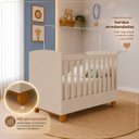 Ver imagem 7 de Quarto de Bebê Completo Apolo | Berço 2 em 1, Cômoda Sapateira 100% MDF