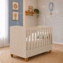 Ver imagem 5 de Quarto de Bebê Completo Apolo | Berço 2 em 1, Cômoda Sapateira 100% MDF