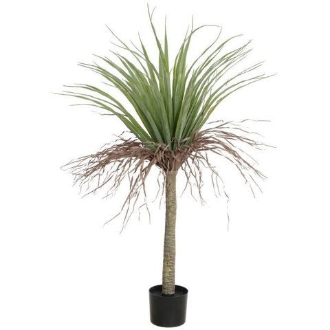 Planta Artificial Arvore Yucca C/pote X60 Verde 1,20cm
