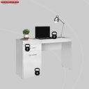 Ver imagem 5 de Escrivaninha Mesa Escritório 120cm 1 Porta 1 Gaveta Vitória