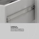 Ver imagem 7 de Escrivaninha Mesa Escritório 91Cm 1 Gaveta Facility