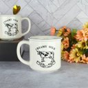 Ver imagem 2 de Kit 2 Canecas Porcelana Lyor 230ml Creamy Milk
