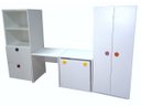 Ver imagem 1 de Armário Infantil Montessoriano Rubi 100%mdf (guardaroupa Infantil)
