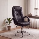 Ver imagem 1 de Cadeira de Escritório Home Office Giratória com Altura Ajustável Preto
