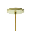 Ver imagem 2 de Lustre Pendente Figo Ouro - 6 Globos Esfera de Vidro Branco
