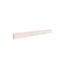 Ver imagem 2 de Rack Suspenso para TV até 75 Polegadas MDF 200cm 3 Portas Off White Dior
