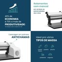 Ver imagem 4 de Laminador Elétrico Industrial de Massa 28cm Branco 220V Anodilar