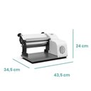 Ver imagem 2 de Laminador Elétrico Industrial de Massa 28cm Branco 220V Anodilar