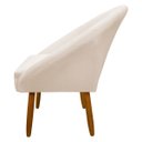 Ver imagem 6 de Kit 2 Poltronas Decorativa para Sala Recepção Manicure Consultório Stella Suede